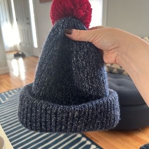 Acne Studios Bla Konst wool Pom Pom beanie